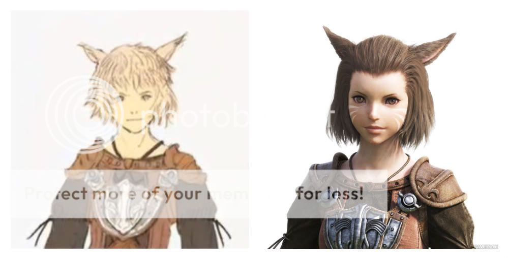 Missing Genders A Request For Male Miqote Female Highlander And