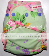 Asian Flowers AI2 OBV OS PUL Diaper